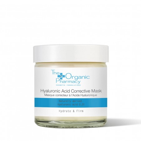 Koreguojanti hialurono rūgšties veido kaukė „Hyaluronic Acid Corrective Mask”, The Organic Pharmacy, 60ml