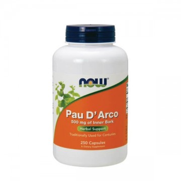 Maisto papildas „Pau D’Arco 500 mg” (Skruzdžių medžio žievė)