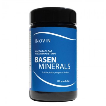 Maisto papildas virškinimo sistemai „Basen Minerals“, INOVIN, 170g