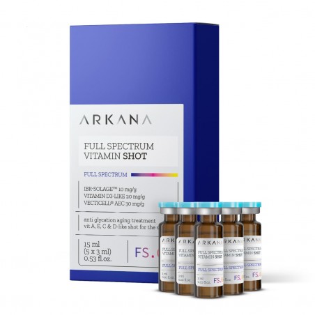 Plataus spektro vitaminų serumas „Full Spectrum Vitamin Shot“, ARKANA