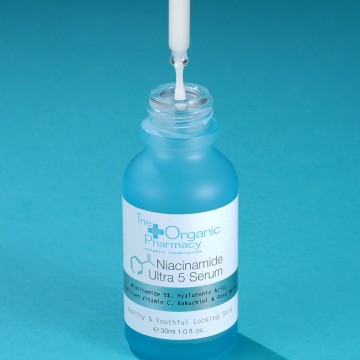 Veido serumas „Niacinamide Ultra 5 Serum“, The Organic Pharmacy, 30 ml