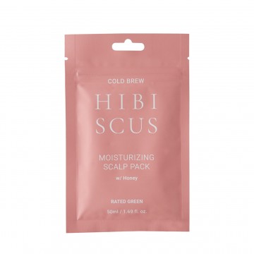 RATED GREEN Drėkinanti plaukų kaukė „Cold Brew Hibiscus Moisturizing Scalp Pack with Honey“