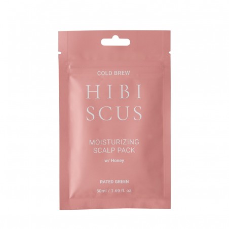 RATED GREEN Drėkinanti plaukų kaukė „Cold Brew Hibiscus Moisturizing Scalp Pack with Honey“