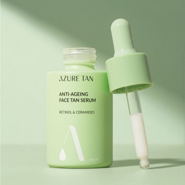 Azure Tan “Anti-Aging Tan Serum” Anti-aging retinolio serumas su savaiminio įdegio efektu
