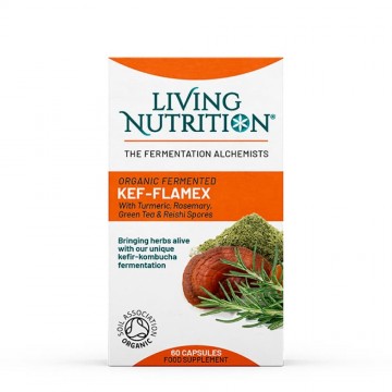 Kefir-Kombuča fermentuotas maisto papildas „Kef-flamex”