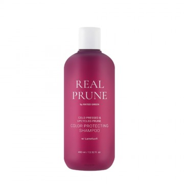 REAL PRUNE Šampūnas dažytiems plaukams "Cold Pressed & Upcycled Prune Protecting Shampoo"