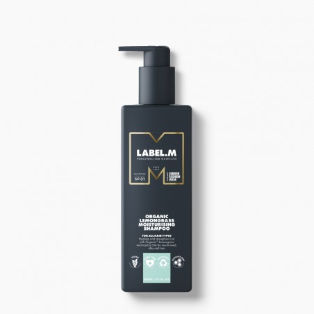 Ekologiškas citrinžolių drėkinamasis šampūnas ,,Organic Lemongrass Moisturising Shampoo"