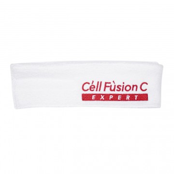 Cell Fusion C EXPERT galvos juosta su logotipu