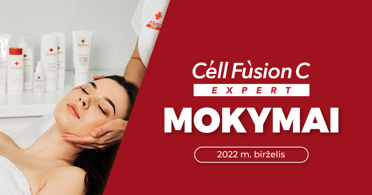Cell Fusion C EXPERT mokymai kosmetologams (birželis)