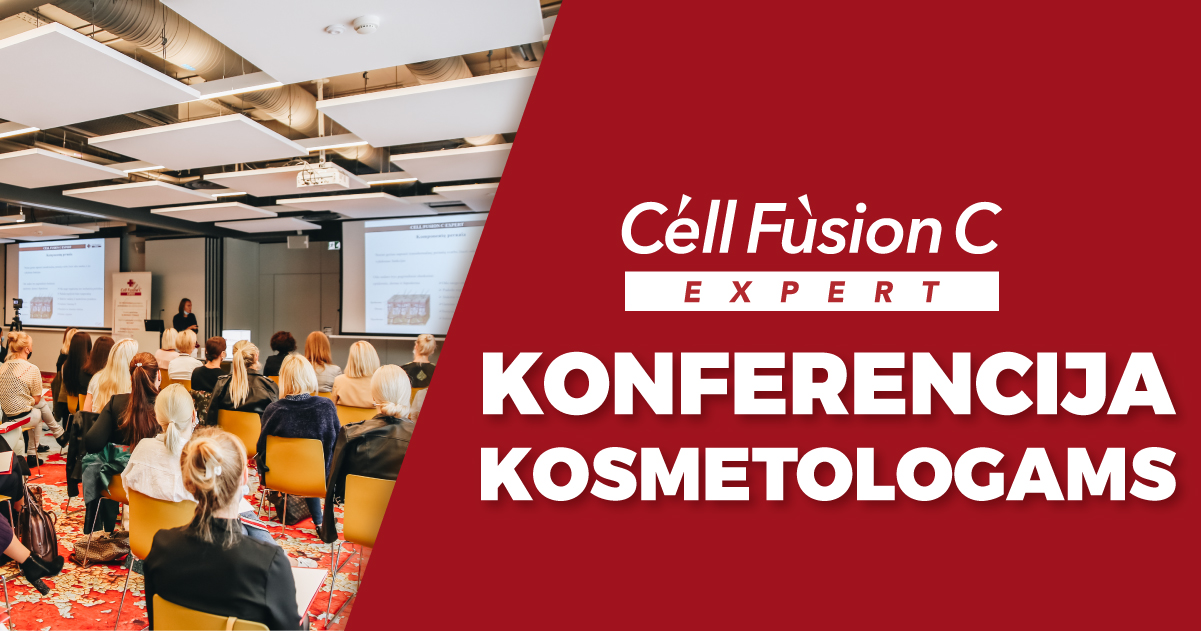 Cell Fusion C EXPERT mokslinė konferencija grožio profesionalams anti-aging tema