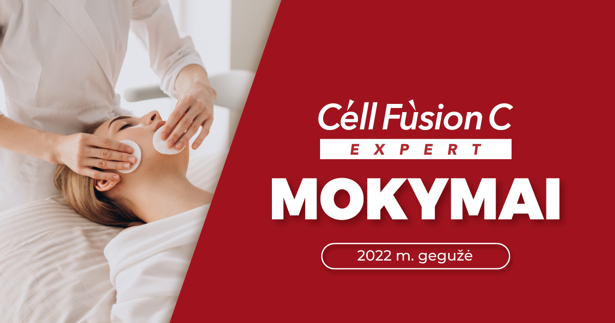 Cell Fusion C EXPERT mokymai kosmetologams (gegužė)